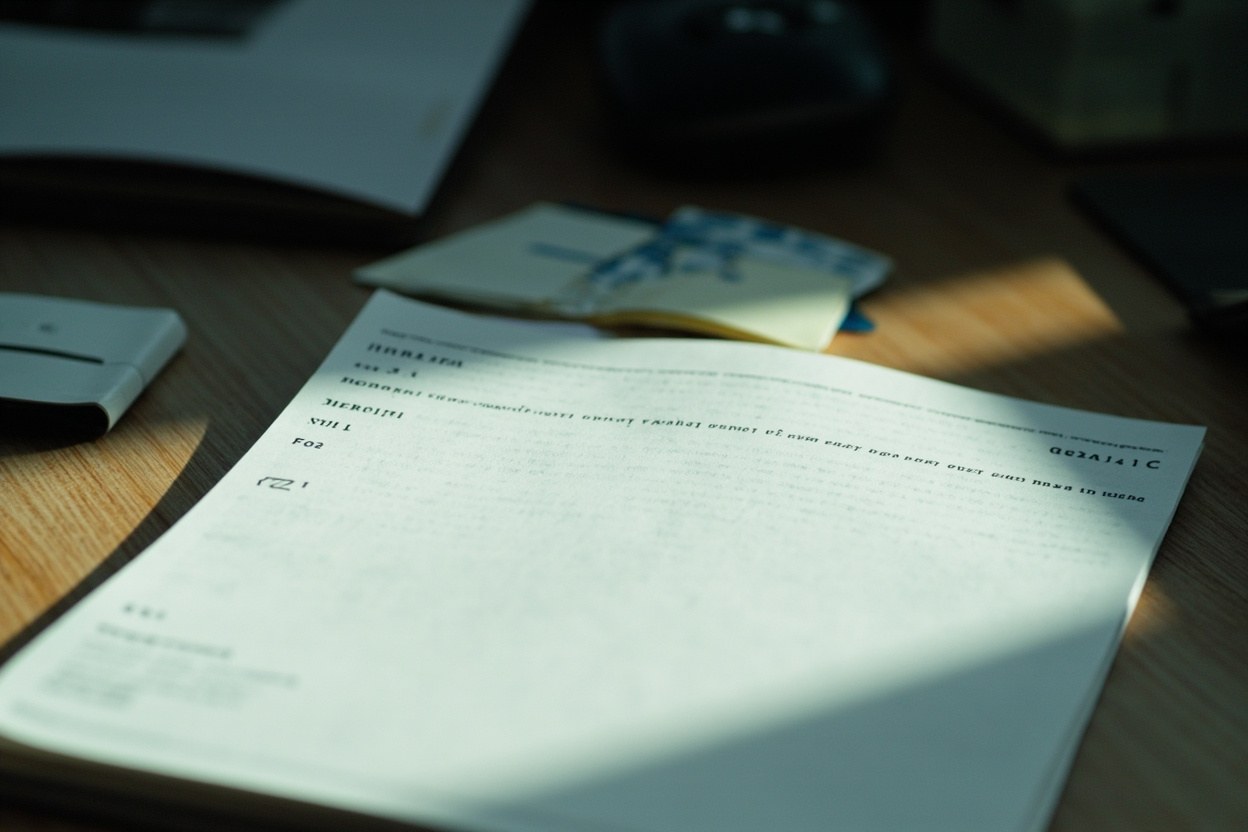 A printed government cryptography standard resting on a desk under cool daylight, the cover page showing a draft seal and a list of modules in small type.